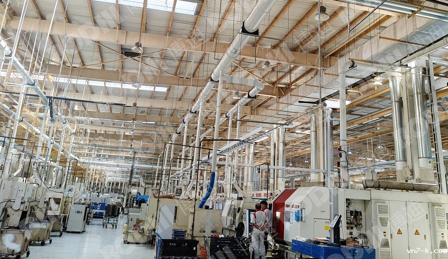 汽车零配件制造车间集中油雾治理