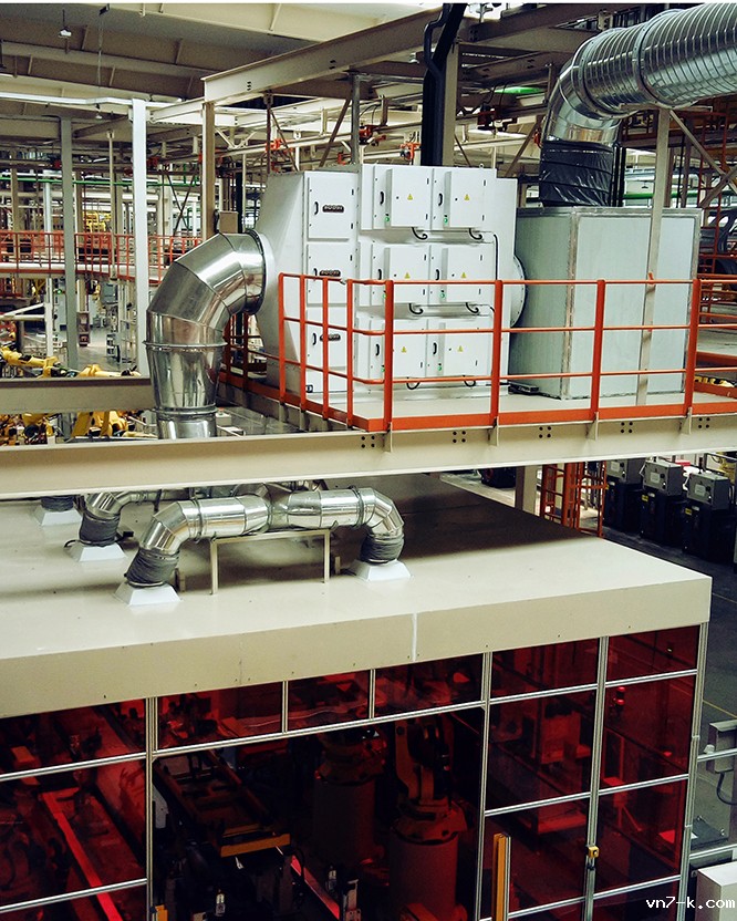 机器人焊房烟尘