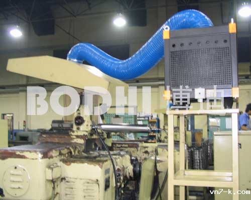 敞开式无心磨离心式油雾收集净化处理工程案例