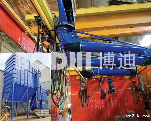 东南造船厂焊接车间集中除尘工程案例