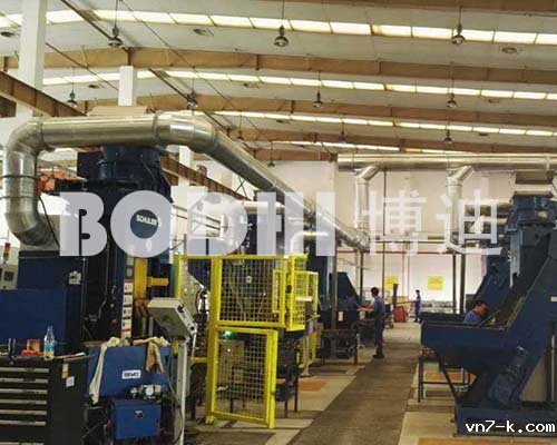 热锻压机油雾收集净化处理工程案例