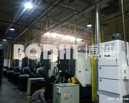 利纳马集中油雾收集净化工程案例 利纳马集中油雾收集净化工程案例