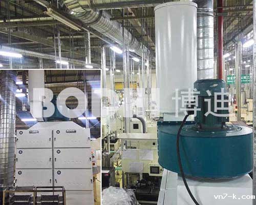 光洋滚针轴承油雾收集工程案例